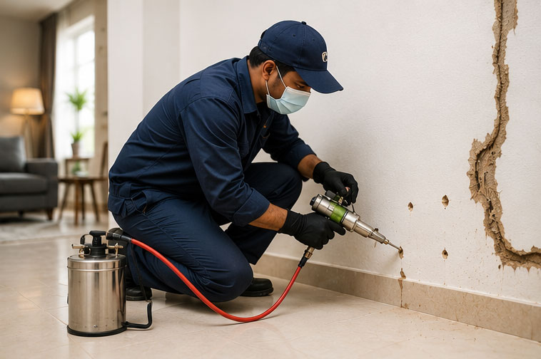 Post-Construction Termite Treatment
